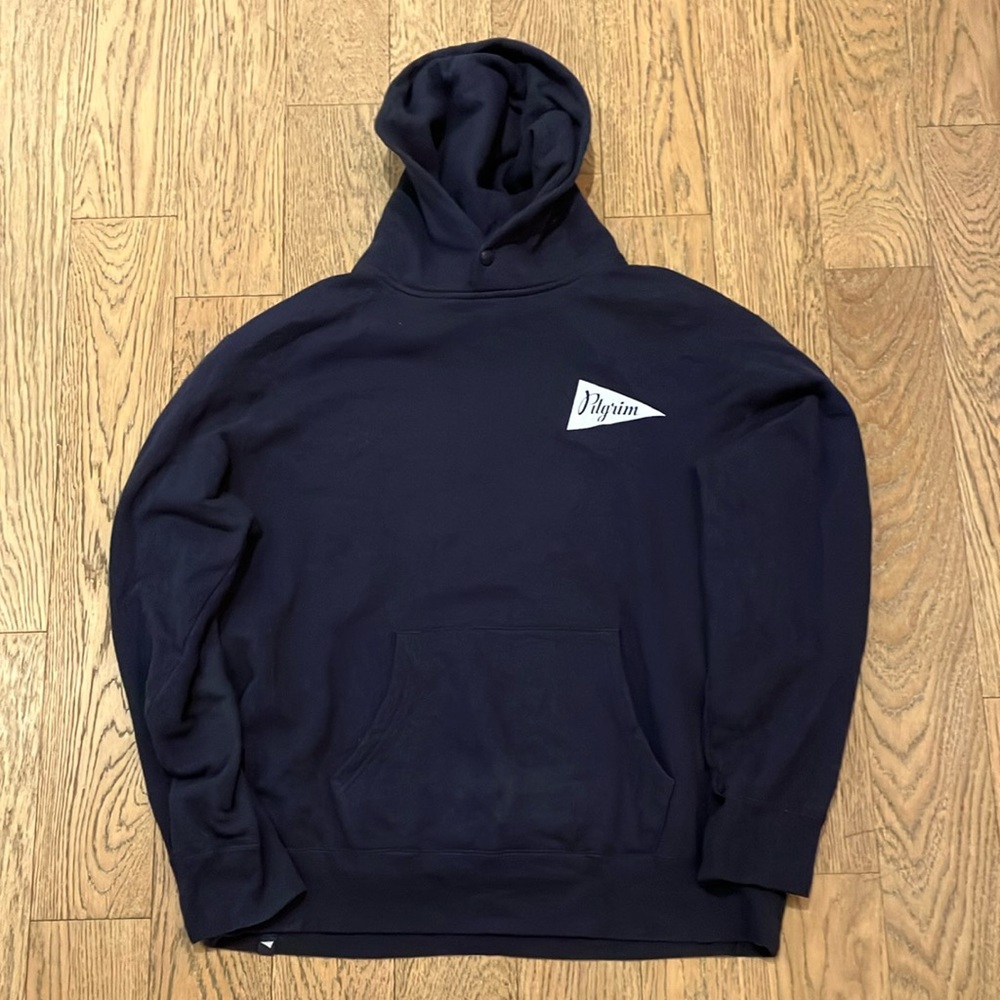 Pilgrim Surf + Supply Pullover Hoody - M - Blue
